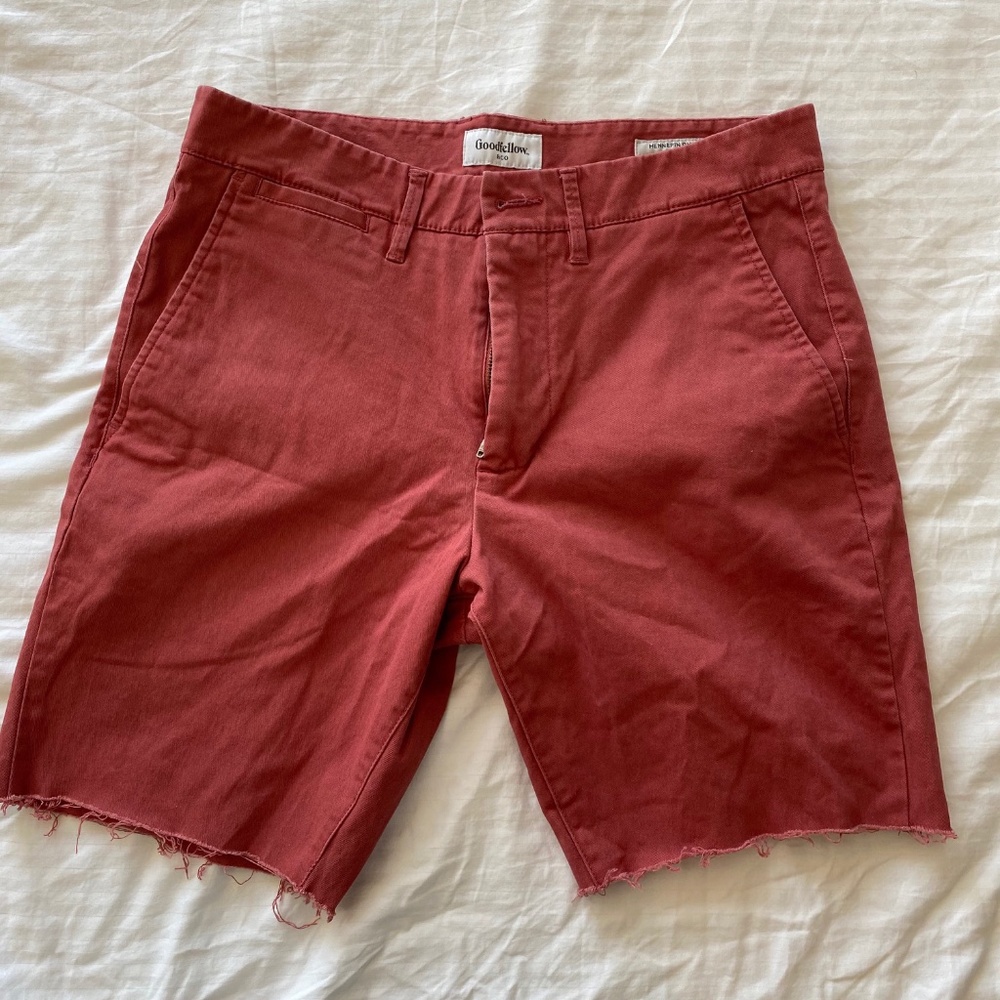 Goodfellow & Co Red Shorts